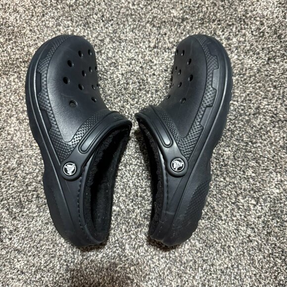 Crocs Classic Lined Clog - M7 / W9 - Like new - Picture 2 of 4